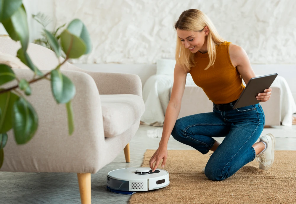self cleaning robot vacuum mop